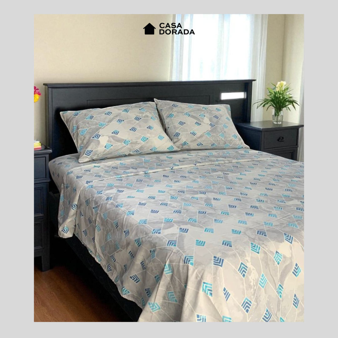 Juego de Sabanas Silver Estampada