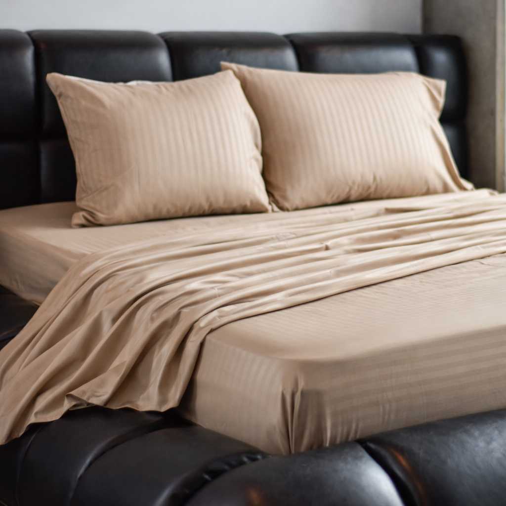 Juego de Sábanas Silver 50% microfibra, 50% algodón | Casa Dorada