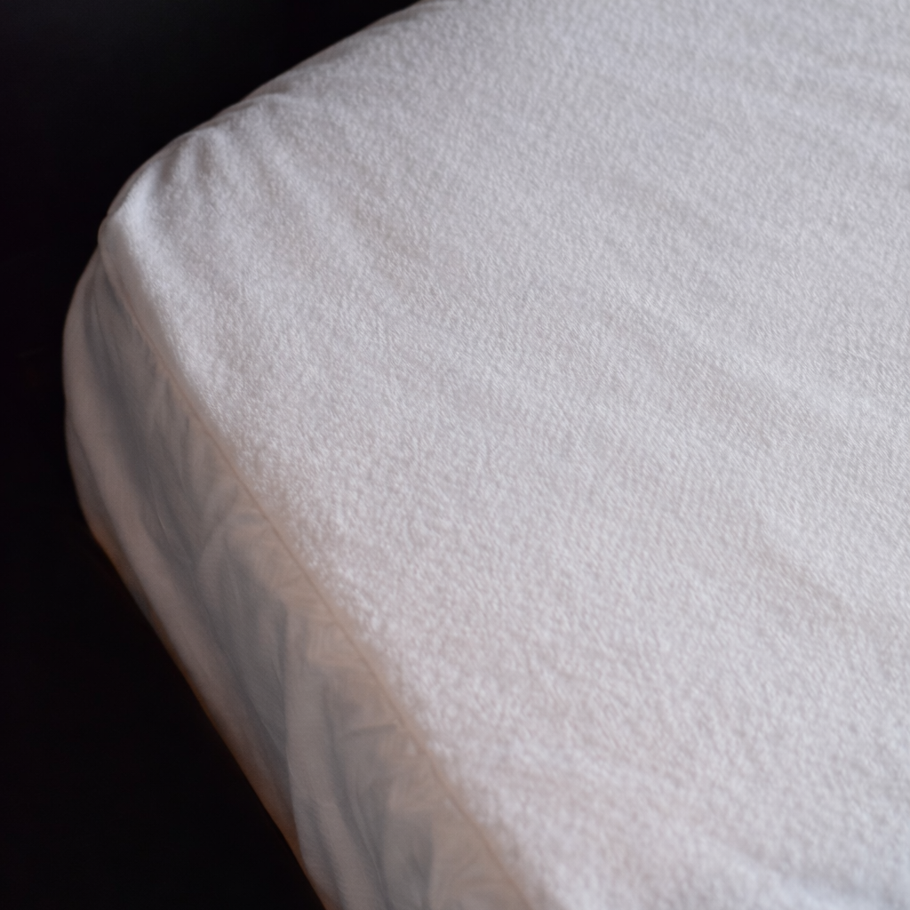 Protector de Colchón Antifluido – Impermeable y Ajuste Seguro | Casa Dorada