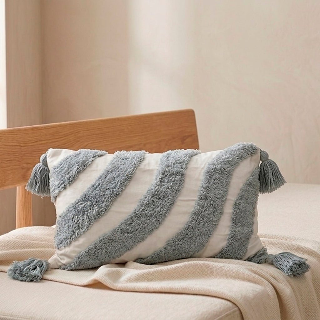 Cojín Decorativo 30x50 cm Rectangular para Cama y Sala | Casa Dorada - Casa Dorada