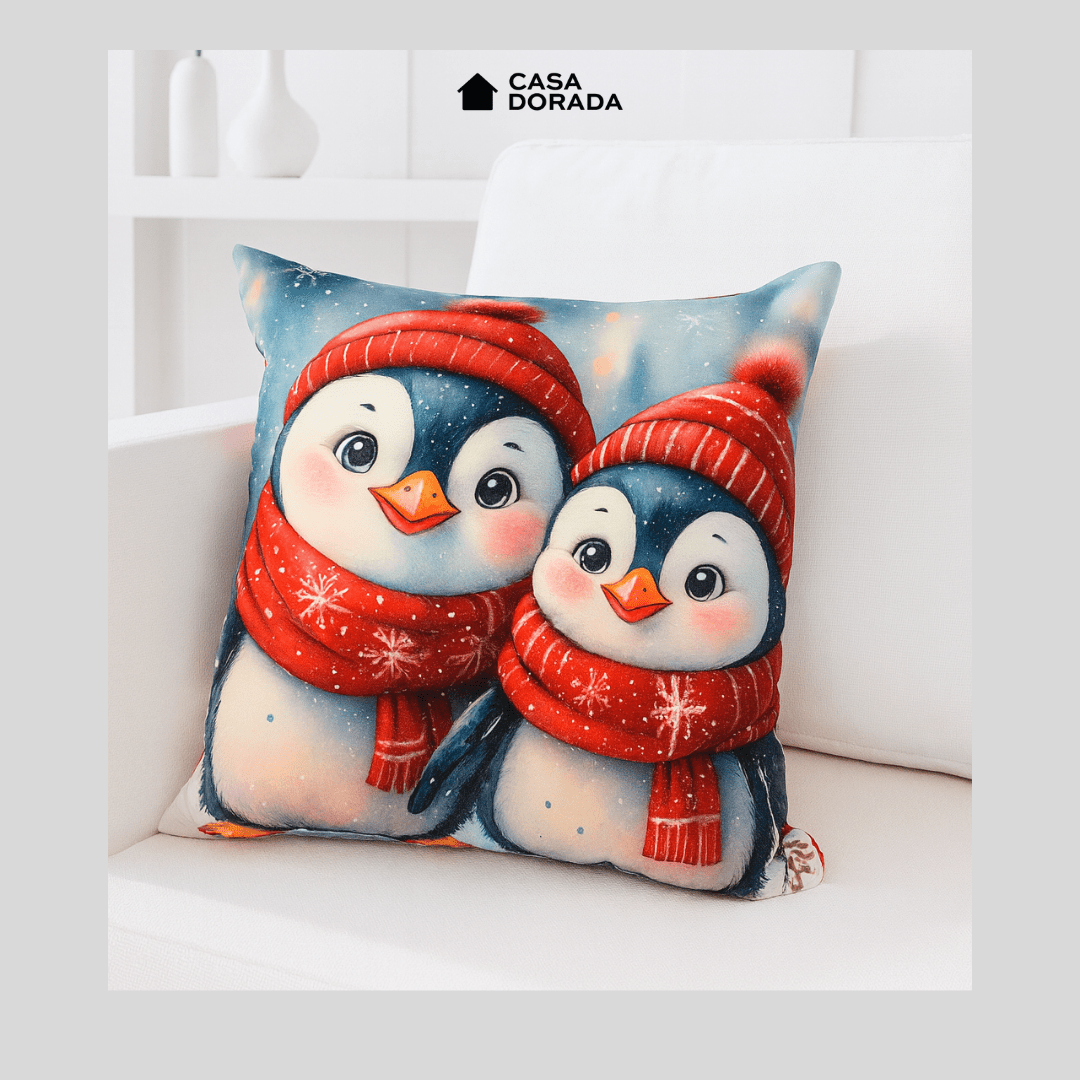 Cojin navideño - Casa Dorada