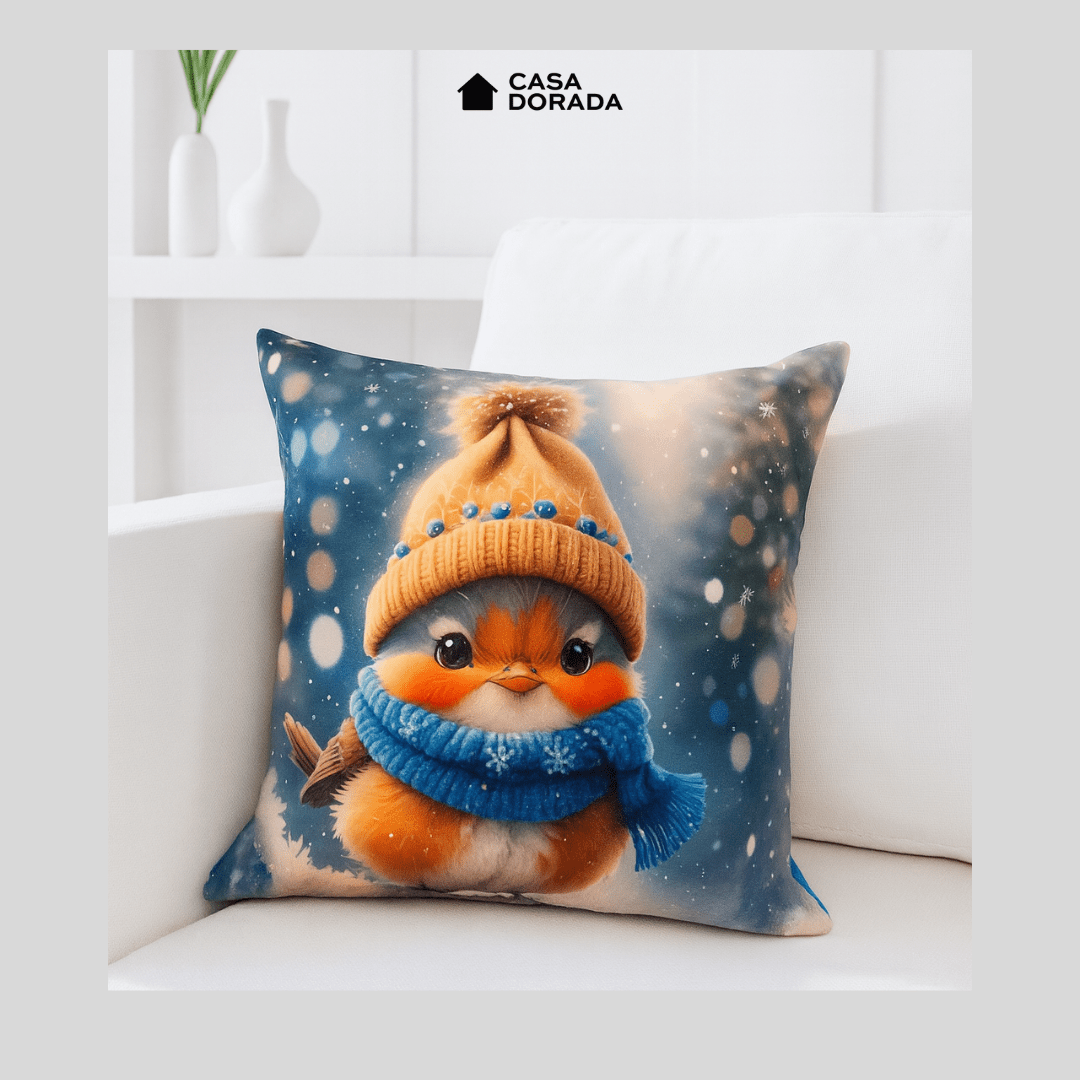 Cojin navideño - Casa Dorada