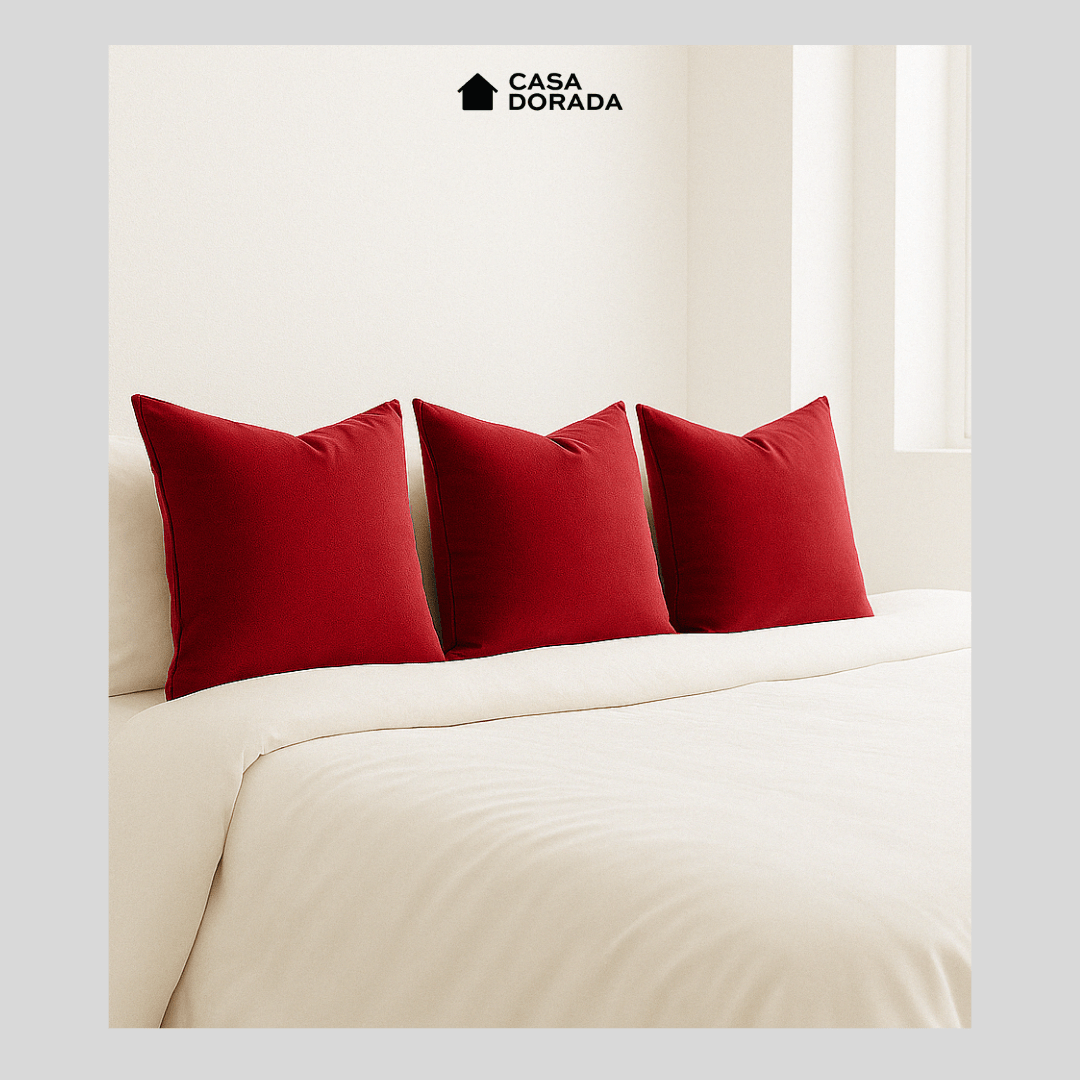 Cojin Unicolor - Casa Dorada