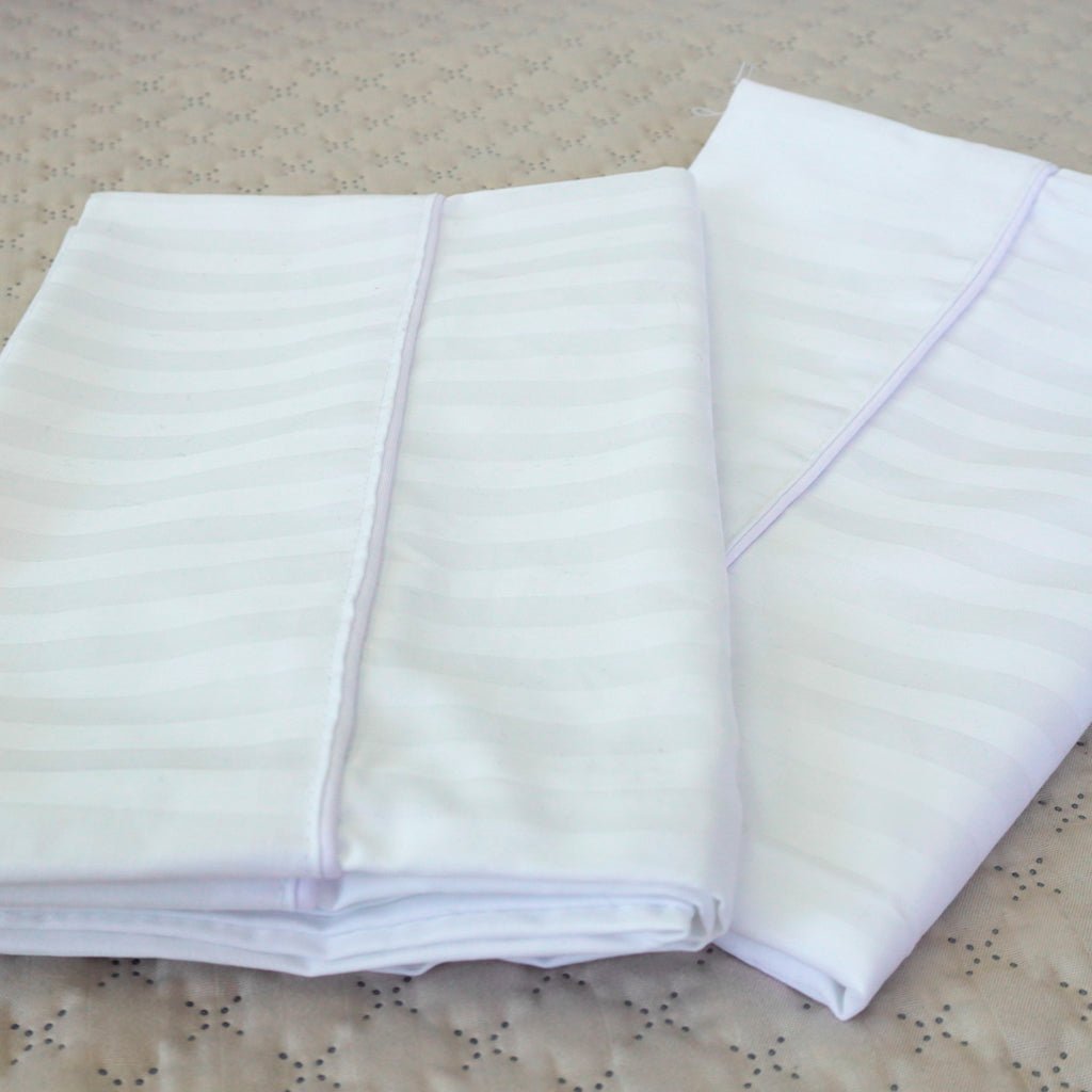 Funda de almohada 300 hilos - blancas - Casa Dorada