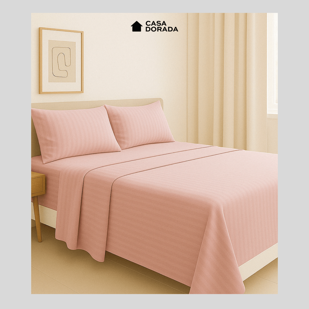 Juego Sabana Silver Unicolor - Casa Dorada