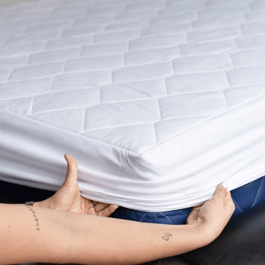 Protector de Colchón en Algodón - Ajustable Fuelle 25 cm | Casa Dorada - Casa Dorada