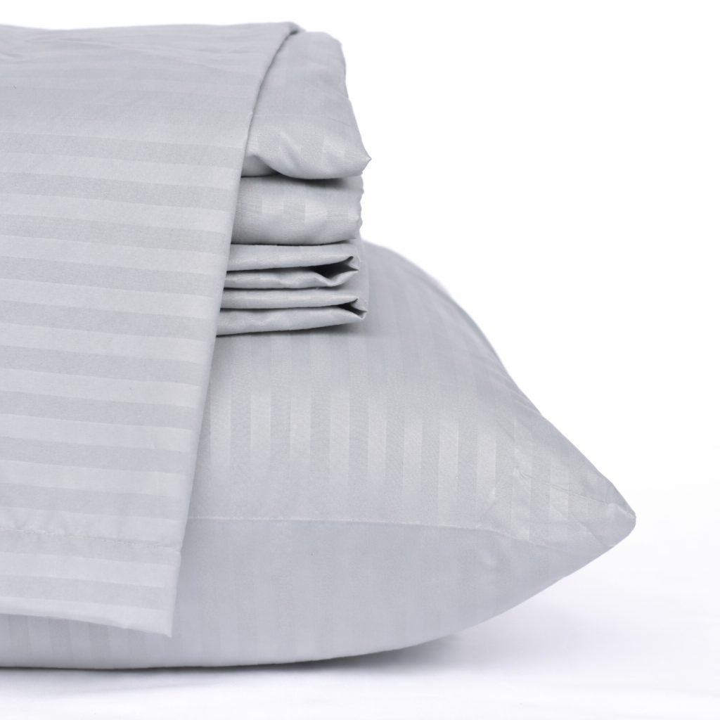 Juego de Sábanas Silver 50% microfibra, 50% algodón | Casa Dorada