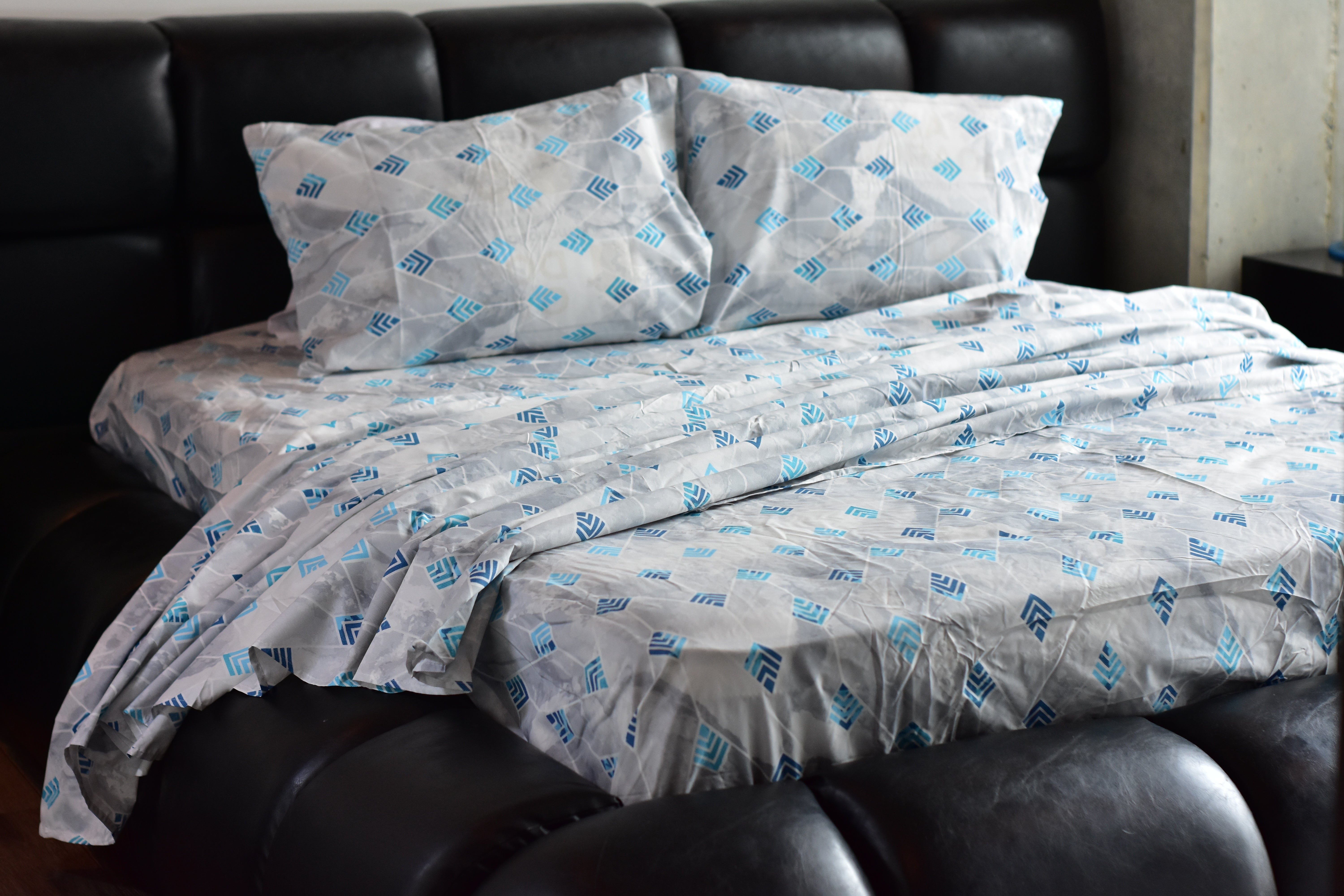 Sabanas 50% microfibra 50% algodon estampada