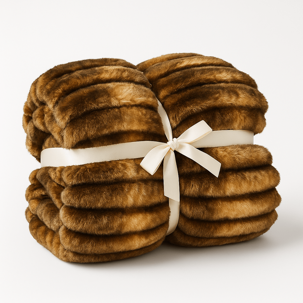 Cobija Premium Acanalada - 310g microfibra Ligera 180x2 mt | Casa Dorada - Casa Dorada