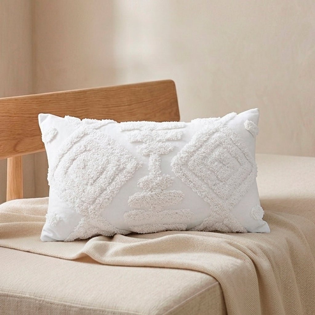 Cojín Decorativo 30x50 cm Rectangular para Cama y Sala | Casa Dorada - Casa Dorada