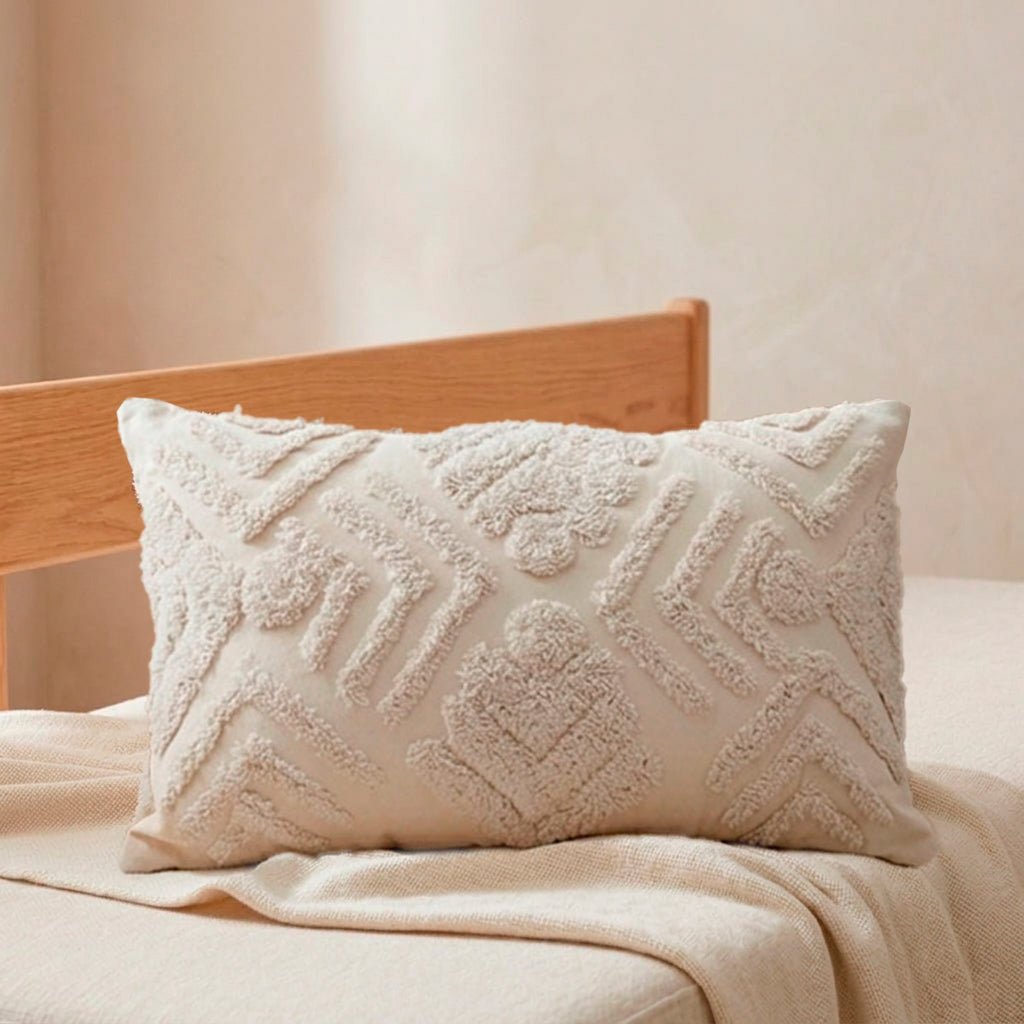 Cojín Decorativo 30x50 cm Rectangular para Cama y Sala | Casa Dorada - Casa Dorada