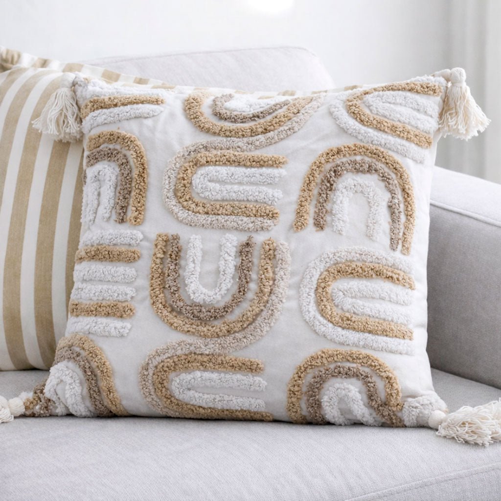 Cojín Decorativo 45x45 cm Suave y Moderno para Sala y Cama | Casa Dorada - Casa Dorada