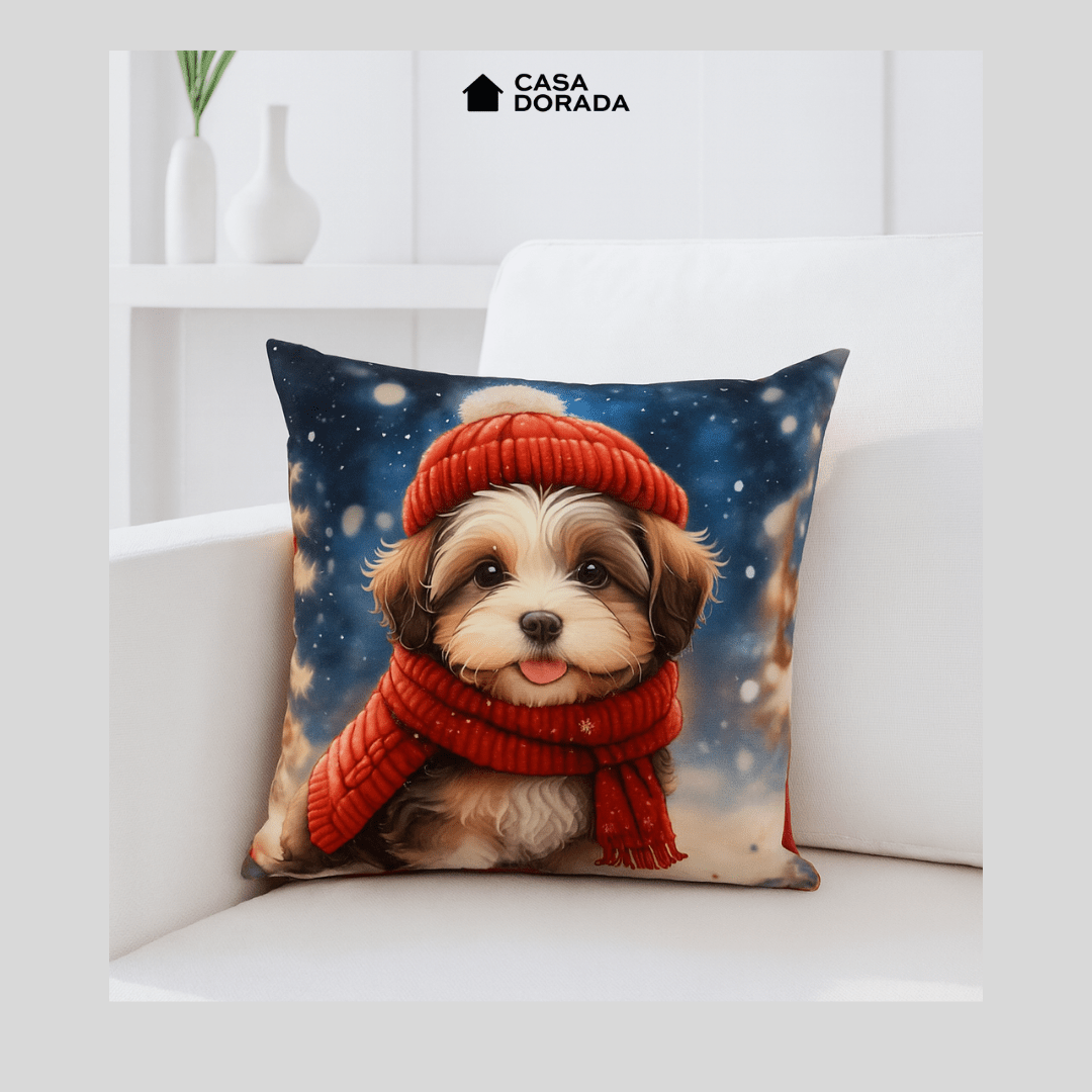 Cojin navideño - Casa Dorada