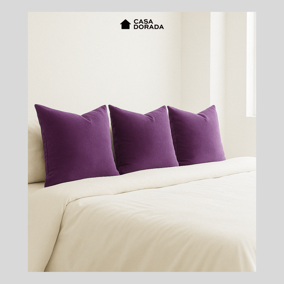 Cojin Unicolor - Casa Dorada