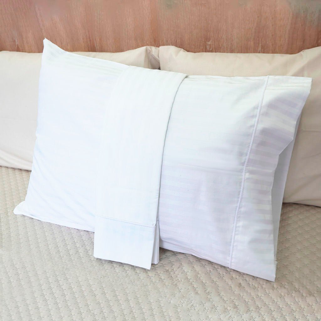Funda de almohada 300 hilos - blancas - Casa Dorada