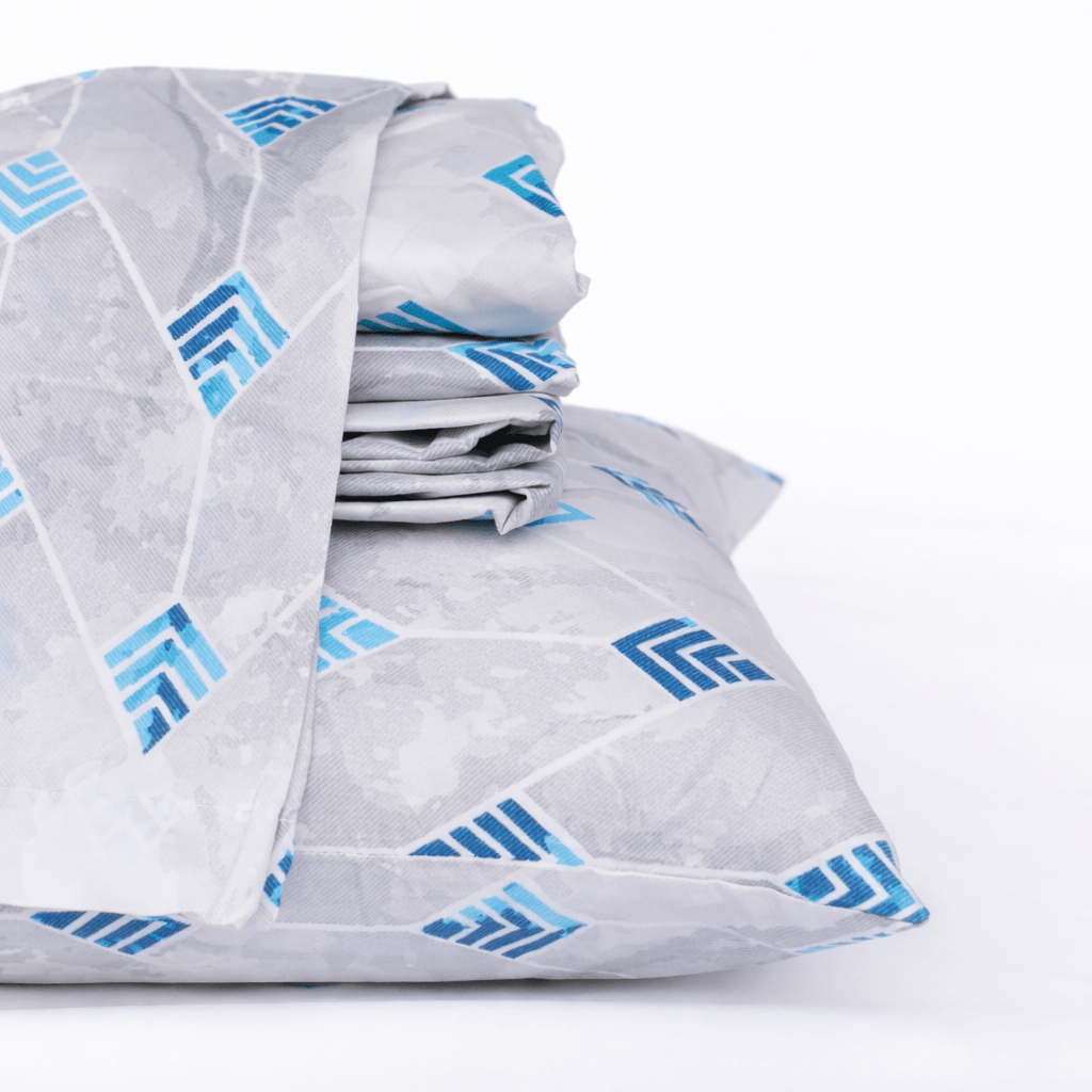 Juego de Sábanas Silver Estampada 50% algodón y 50% microfibra | Casa Dorada - Casa Dorada