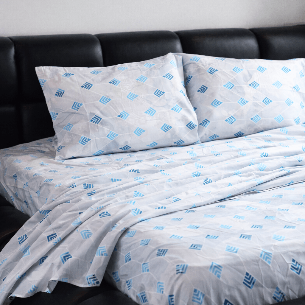 Juego de Sábanas Silver Estampada 50% algodón y 50% microfibra | Casa Dorada - Casa Dorada