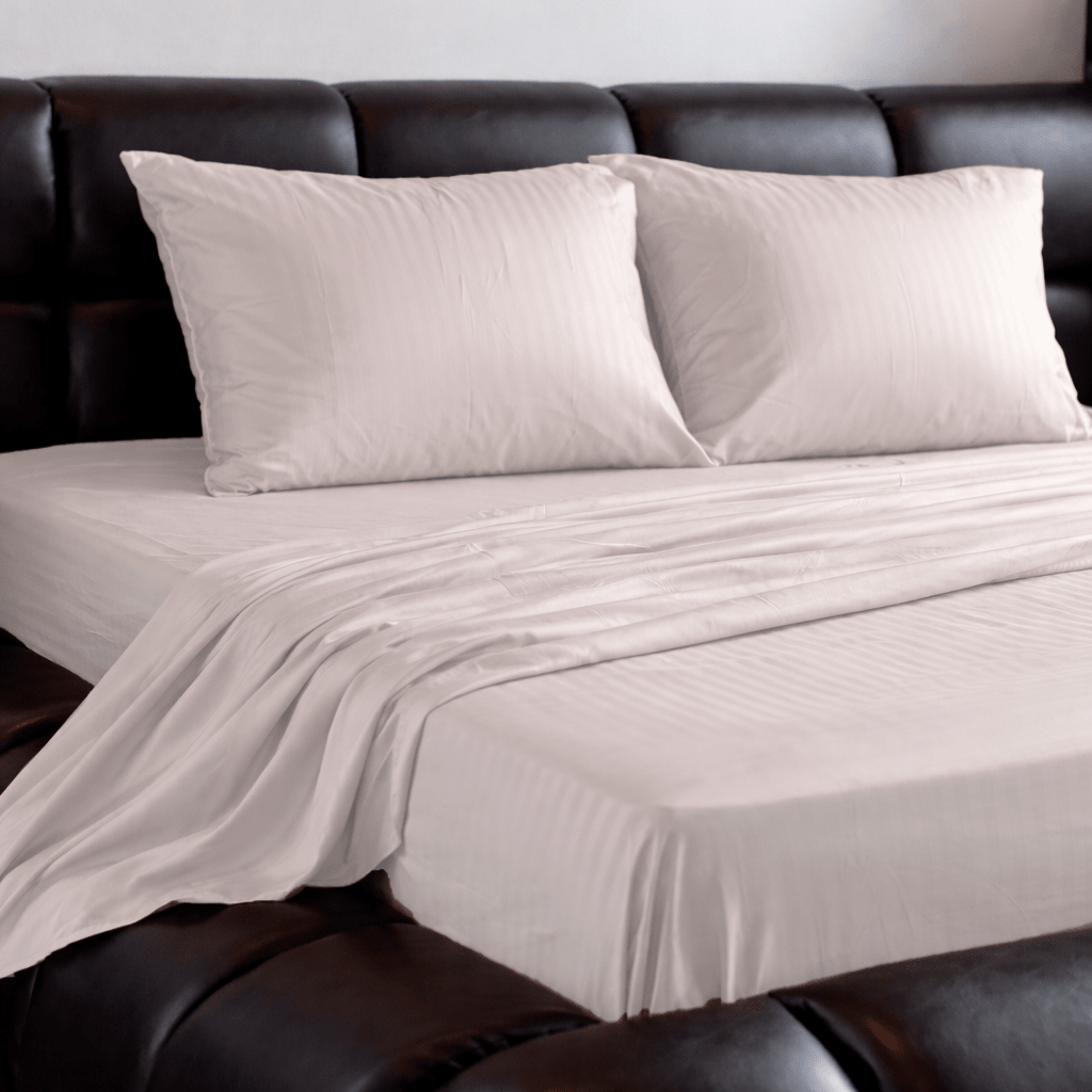 Juego de Sábanas Silver Unicolor 50% microfibra, 50% algodón | Casa Dorada - Casa Dorada