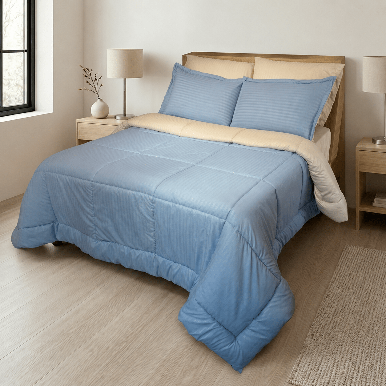 Plumón 6 Piezas Casa Dorada — el conjunto completo que necesitas para noches de descanso profundo - Casa Dorada
