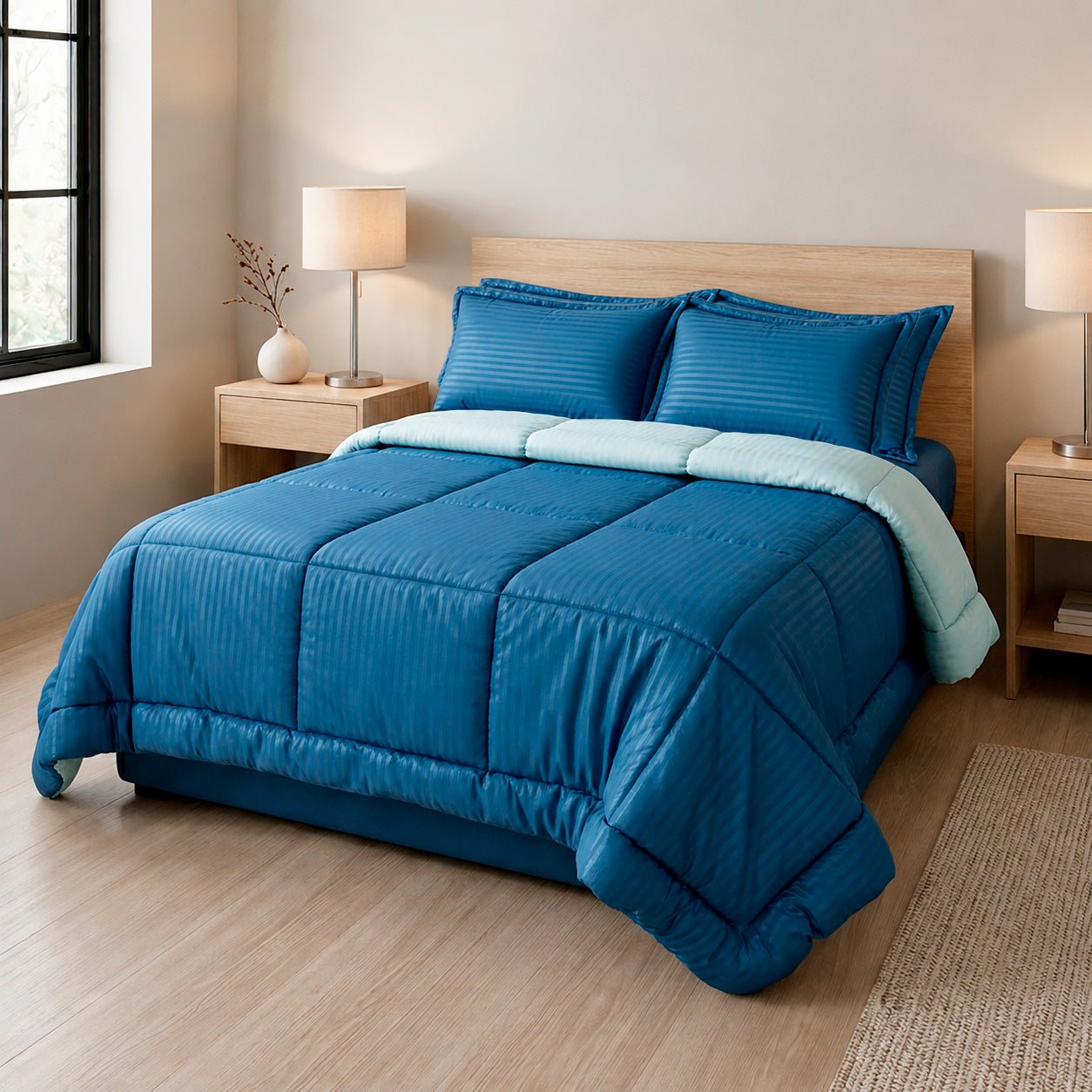 Plumón 6 Piezas Casa Dorada — el conjunto completo que necesitas para noches de descanso profundo - Casa Dorada