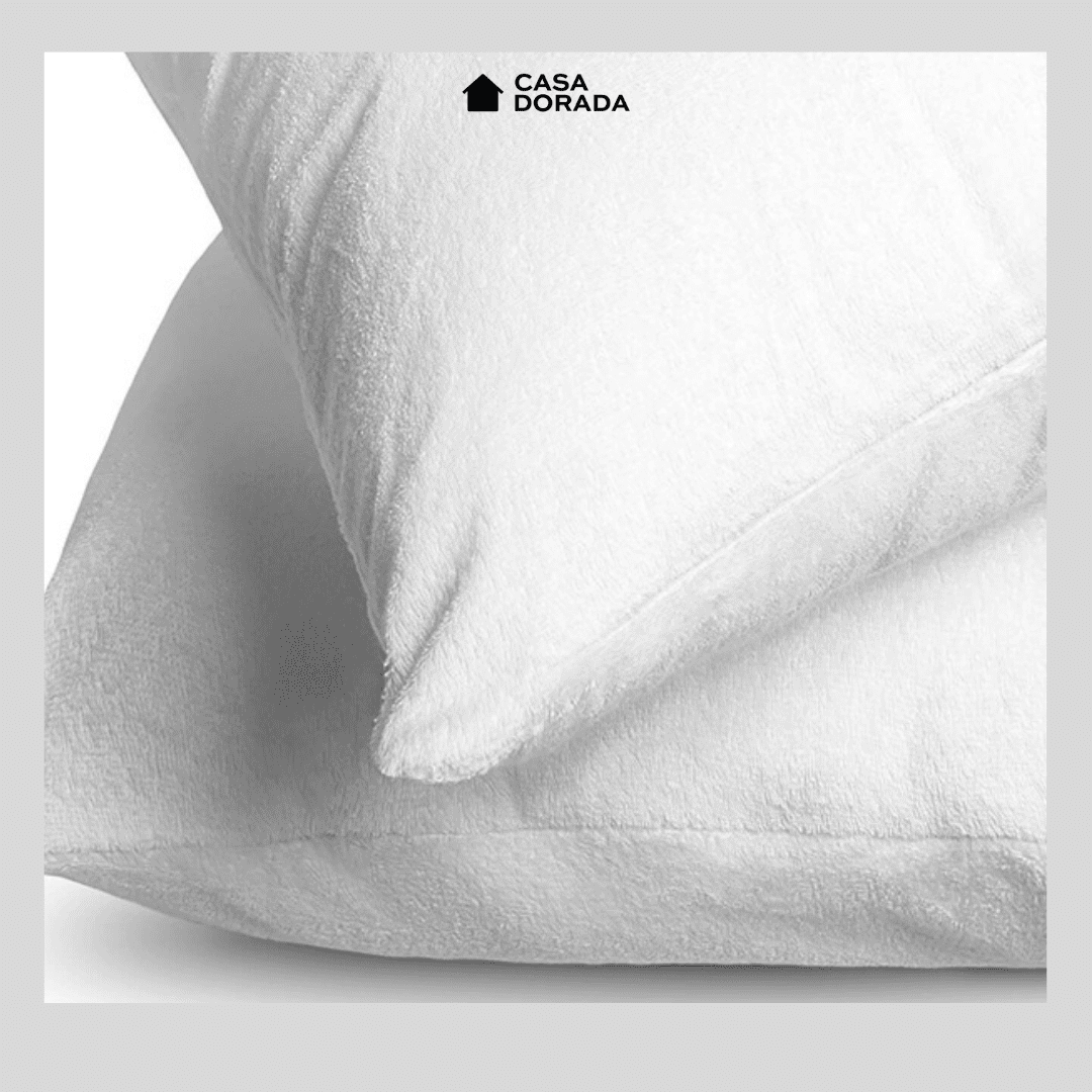 Protector de almohada antifluido - Casa Dorada