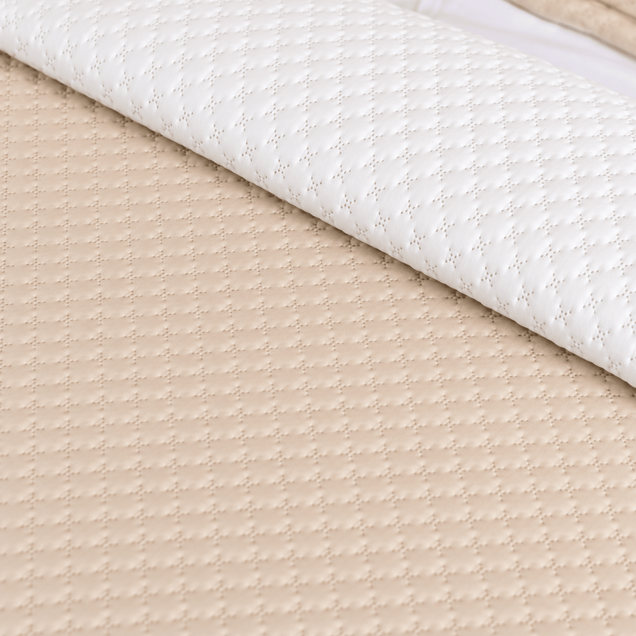 Tendido Emmanuel para cama - Doble Faz Unicolor en Microfibra | Casa Dorada - Casa Dorada